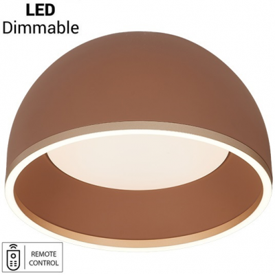 Πλαφονιέρα Οροφής Φ50cm LED 36W+20W 230V CCT με Controller EVELYN 